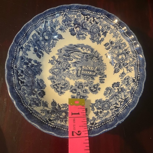 Queens By Churchill Blue Willow Earthenware 9pc Set - Picture 13 of 13